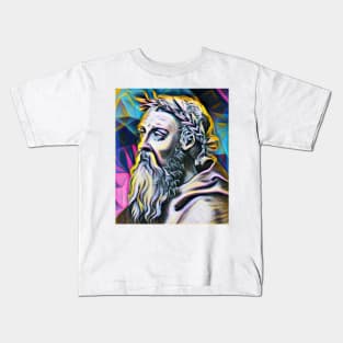 Heraclitus Portrait | Heraclitus Artwork 9 Kids T-Shirt